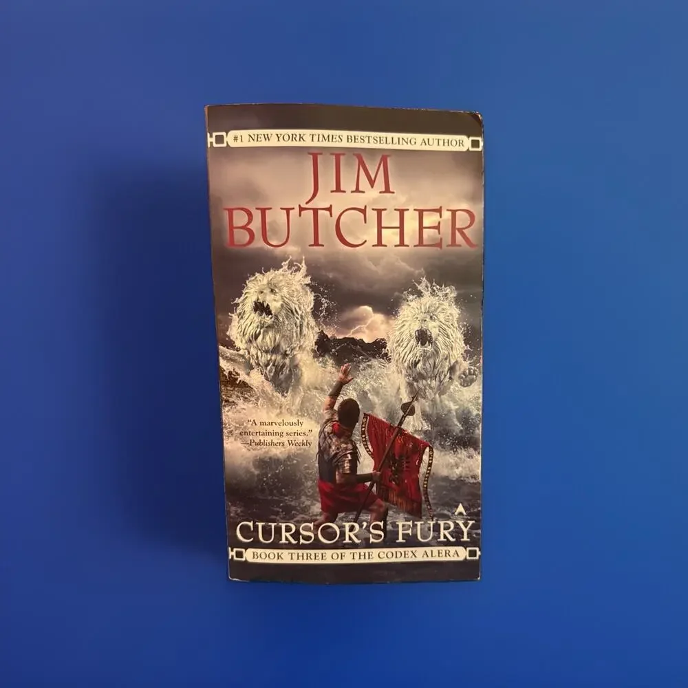 Cursor's Fury by Jim Butcher. Book 3 of The Codex Alera - Pre-Owned. Paperback.